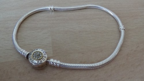 Pandora bracelet with 14ct - pandora,