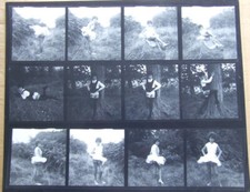 Frillies, Stocking Tops & Gym Slip.  12 photo Toco Proof Sheet c1970. (12)