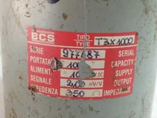 BCS TZX1000 Output 2.00 mV/V