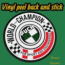 PUCH World Champion Sticker