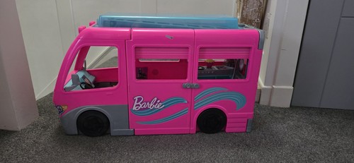 Barbie dream camper and - camper, with