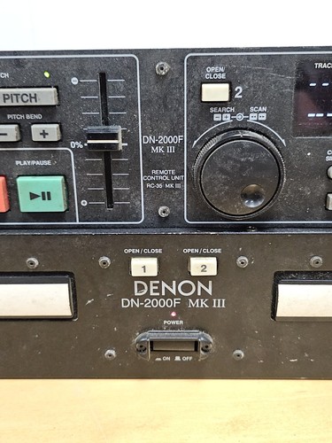 Denon 2000f iii dual cd - denon,