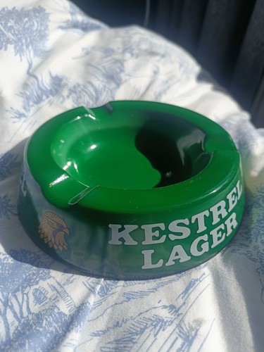 Kestrel ashtray vintage pub - ashtray,