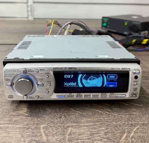 Sony cdx f7700 car tuner - sony, cdx-f7700