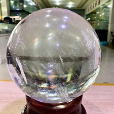 19LB White smelting stone, quartz ball, crystal energy ball, spiritual energy-