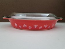 PYREX SNOWFLAKE GAIETY CORAL