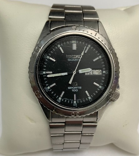 Vintage seiko 7546 6020 - vintage, sq
