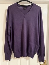 Galvin Green Purple Golf Pullover Size XL