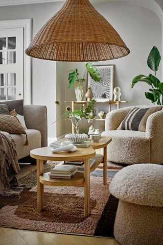 Mouth armchair natural color - mouth,