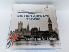 Gemini Jets British Airways Teaming Up For Britan Livery  B737-200 1:400 Scale