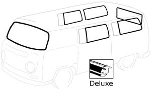 Deluxe bus window seal - deluxe,