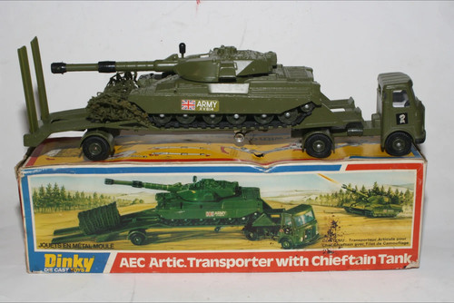 Dinky 616 aec transporter - aec,