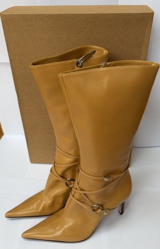Sergio rossi camel leather - rossi,