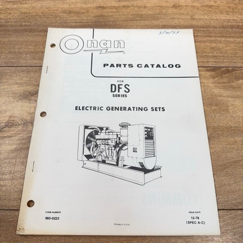 Onan generator original oem - generator,