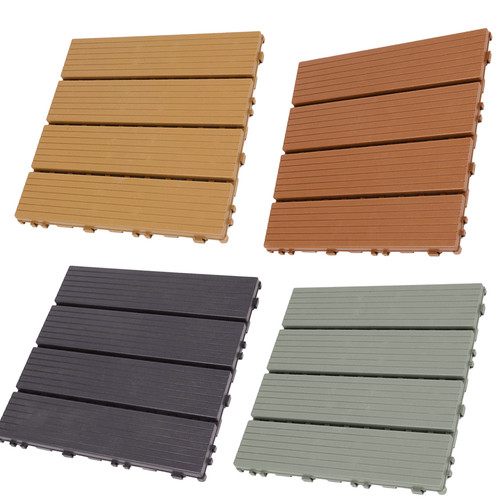 Wpc decking tiles 30cm - tiles, 30×30cm