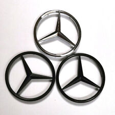 For Mercedes-Benz C E CLA Class 15-17 57mm Steering Wheel Emblem Center Badge