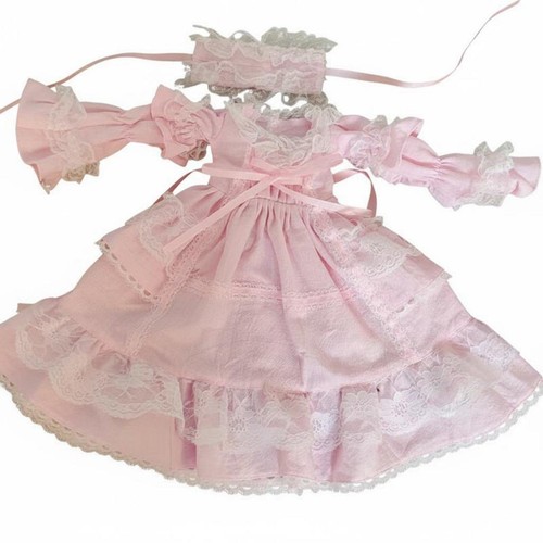 Detailed ribbon doll - doll, dress