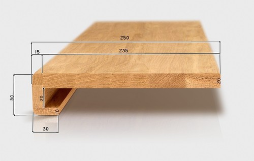 Oak stair treads system4 - treads,