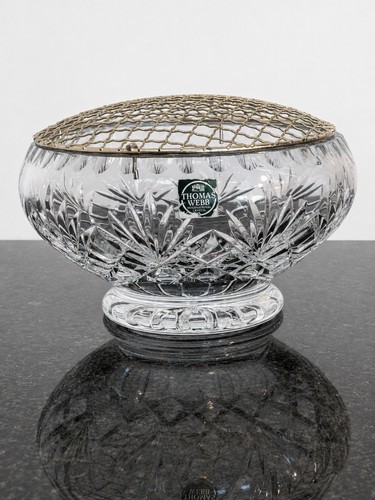Thomas webb crystal - crystal, bowl