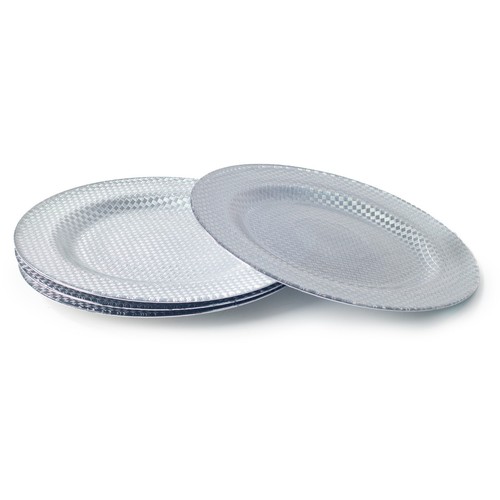 Set 33cm round checkered - 33cm,