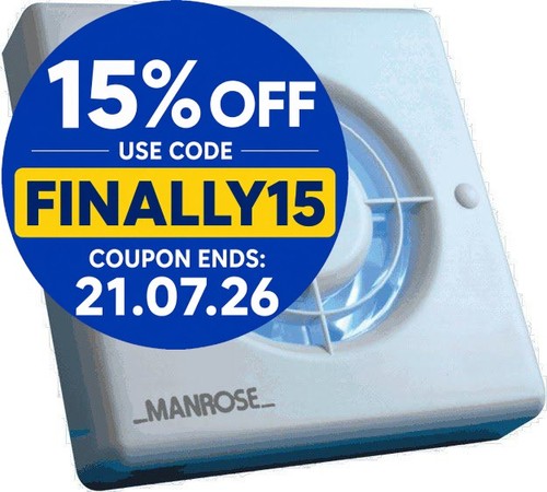 Manrose 100mm standard - 100mm,