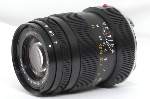 Minolta rokkor 90mm 4 cle - minolta, m-rokkor