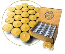 Pure Beeswax Tea Light Candles