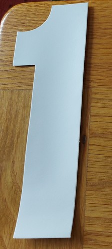 Wheelie bin number decal - wheelie,