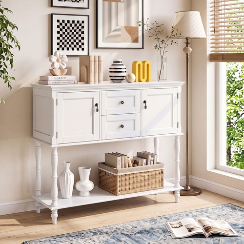 Console table with door - table,