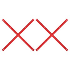  4pcs Professional Skateboard Grind Rails Replaceable Rib Bone Rail - Bar For