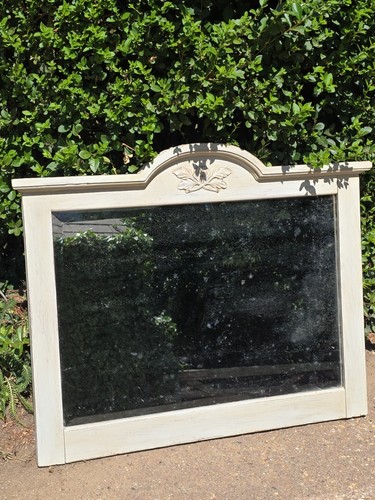 Vintage oak painted - , bevelled