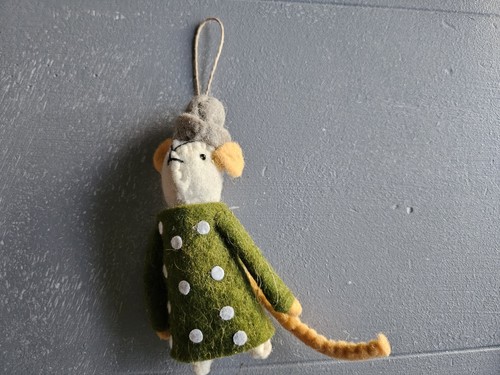 Felt christmas mouse - felt christmas,
