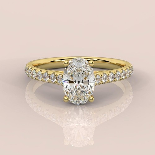 Igi 2ct lab grown oval - igi,