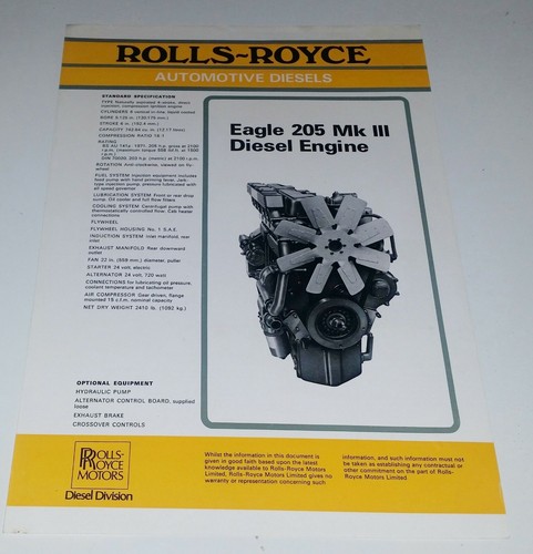Rolls royce automotive diesels - rolls,