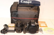 Canon EOS 450D SLR camera - great condition with accessory package like NEW