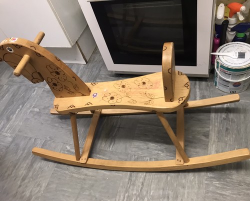 Vintage childrens wooden - vintage,