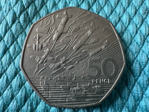 1994 day 50p coin 50th - 1994,