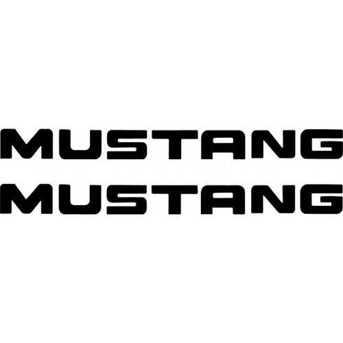 Ford mustang decals stickers - ford,