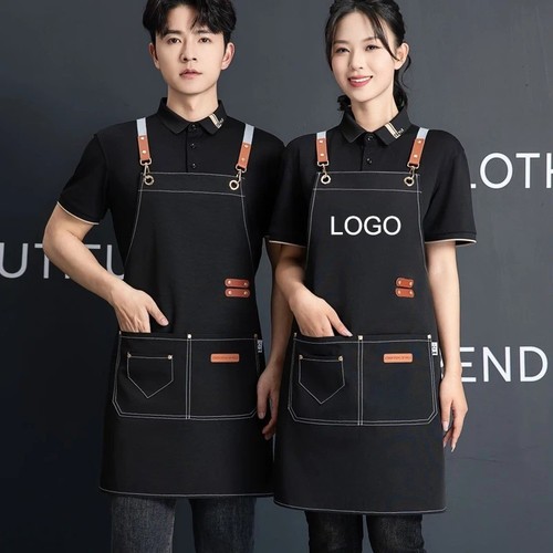 Personalised canvas work apron - work,