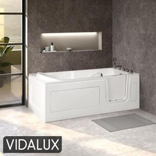 Vidalux Abberton 1700 Easy Access Walk-In Bath Right Hand Inc Taps & Waste