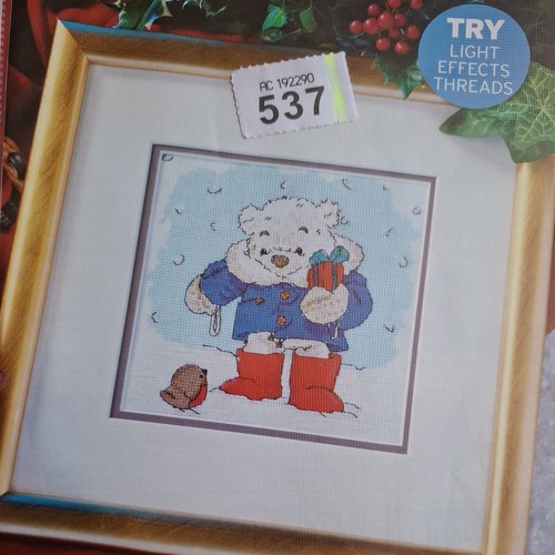 Lickle ted cross - cross, stitch