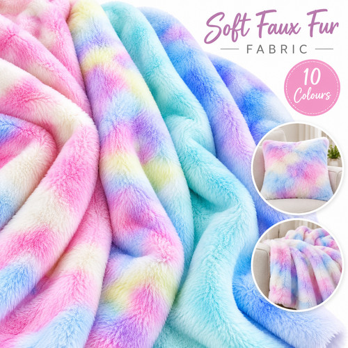 Faux fur fabric luxury - fabric, handle