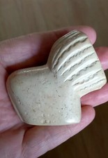 2" HAND CARVED LION SOAPSTONE