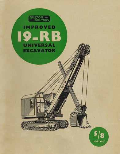 Ruston bucyrus 19rb shovel - bucyrus,