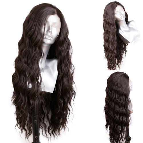 Lace frontal wig long wavy - frontal,