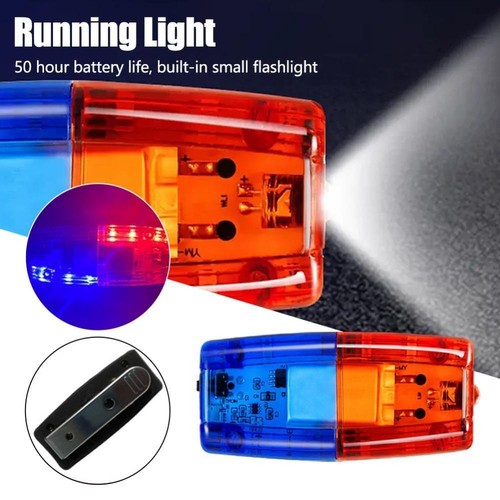 Red blue led - led, warning