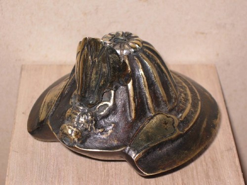 Antique japanese brass - antique, kabuto