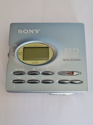 Sony r91 recording - recording, minidisc