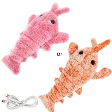Moving Lobster Interactive for Cat Toys for Indoor Cats Biting Chewing Kicking
