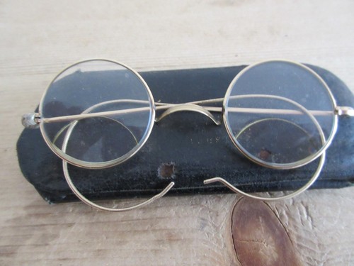 Vintage gold filled glasses - gold,